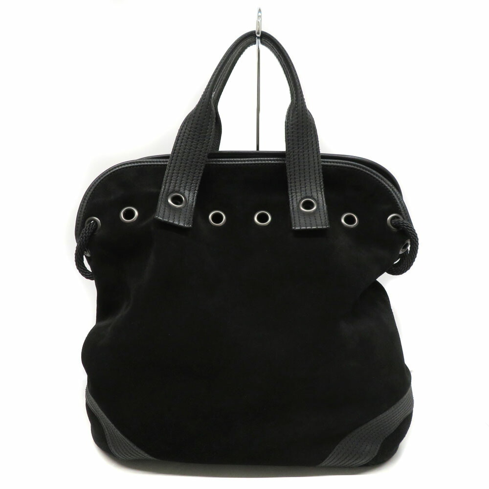 Bottega Veneta suede tote Shoulder bag Black